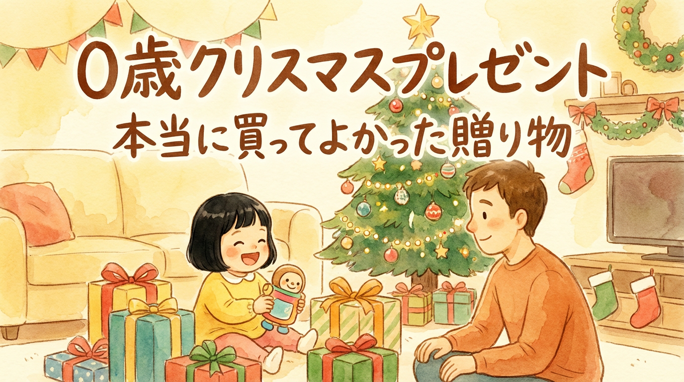 【0歳 クリスマスプレゼント】新米パパママが“本当に買ってよかった”初めての贈り物レビュー