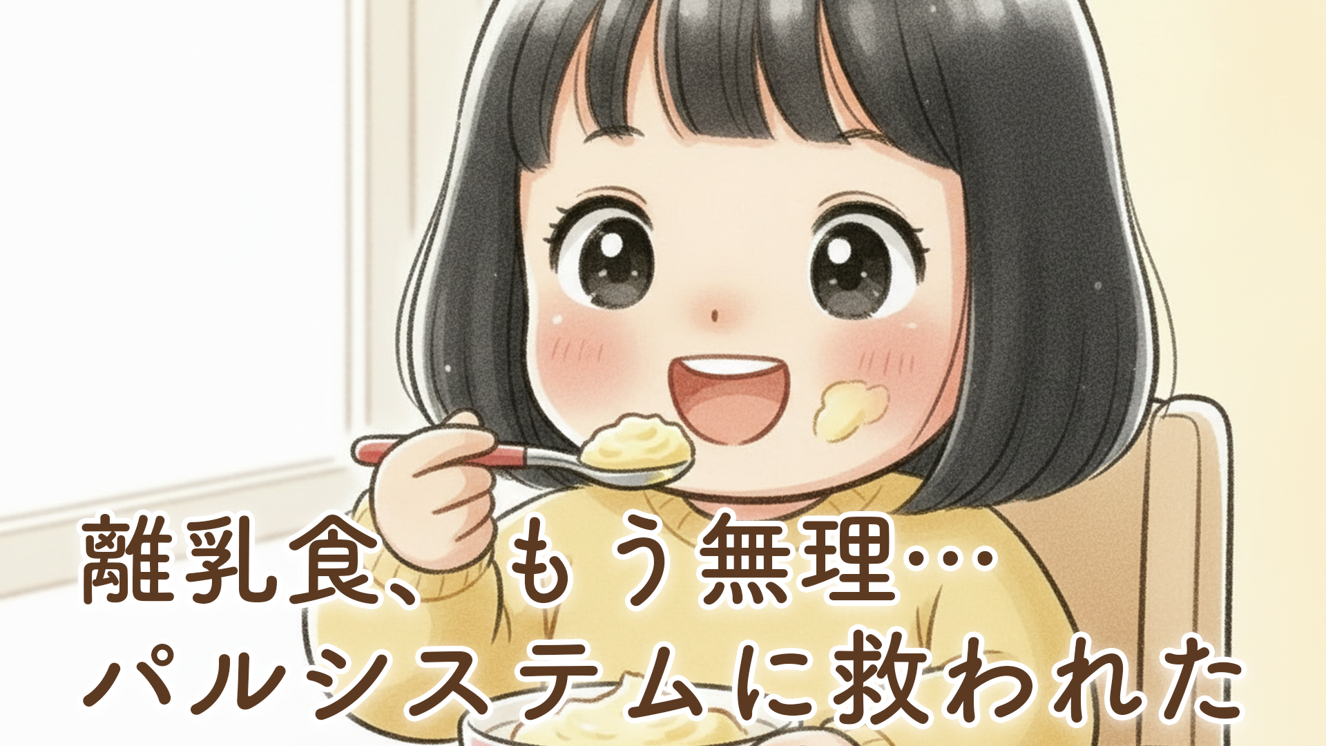 離乳食がしんどい新米パパママへ。パルシステムyumyumに本当に救われた1年間の話