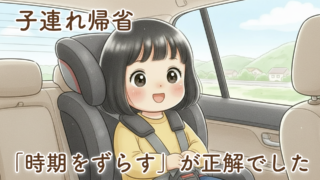 子連れ帰省は「時期をずらす」が正解だった｜混まない・疲れない・安い我が家のリアル体験談