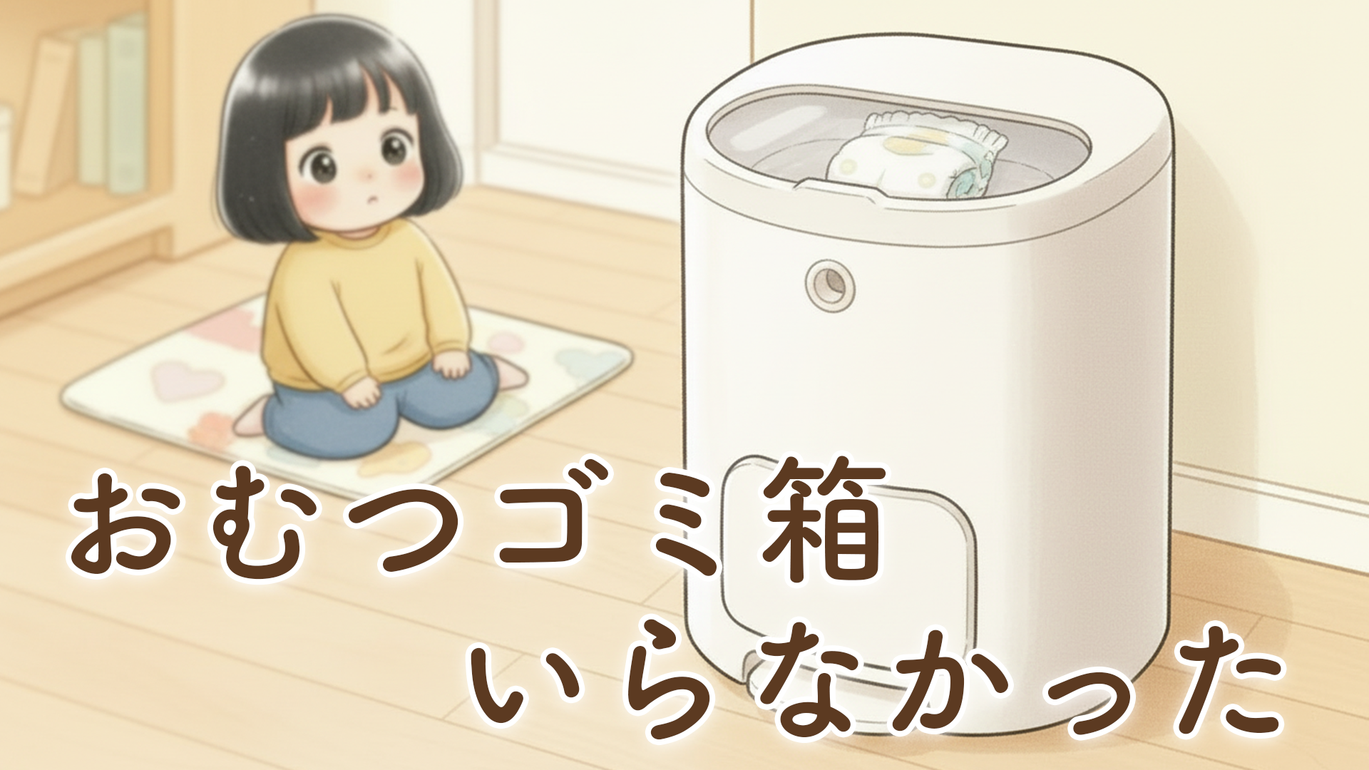 おむつゴミ箱はいらない？我が家が買わなかった理由とリアル対策を徹底解説