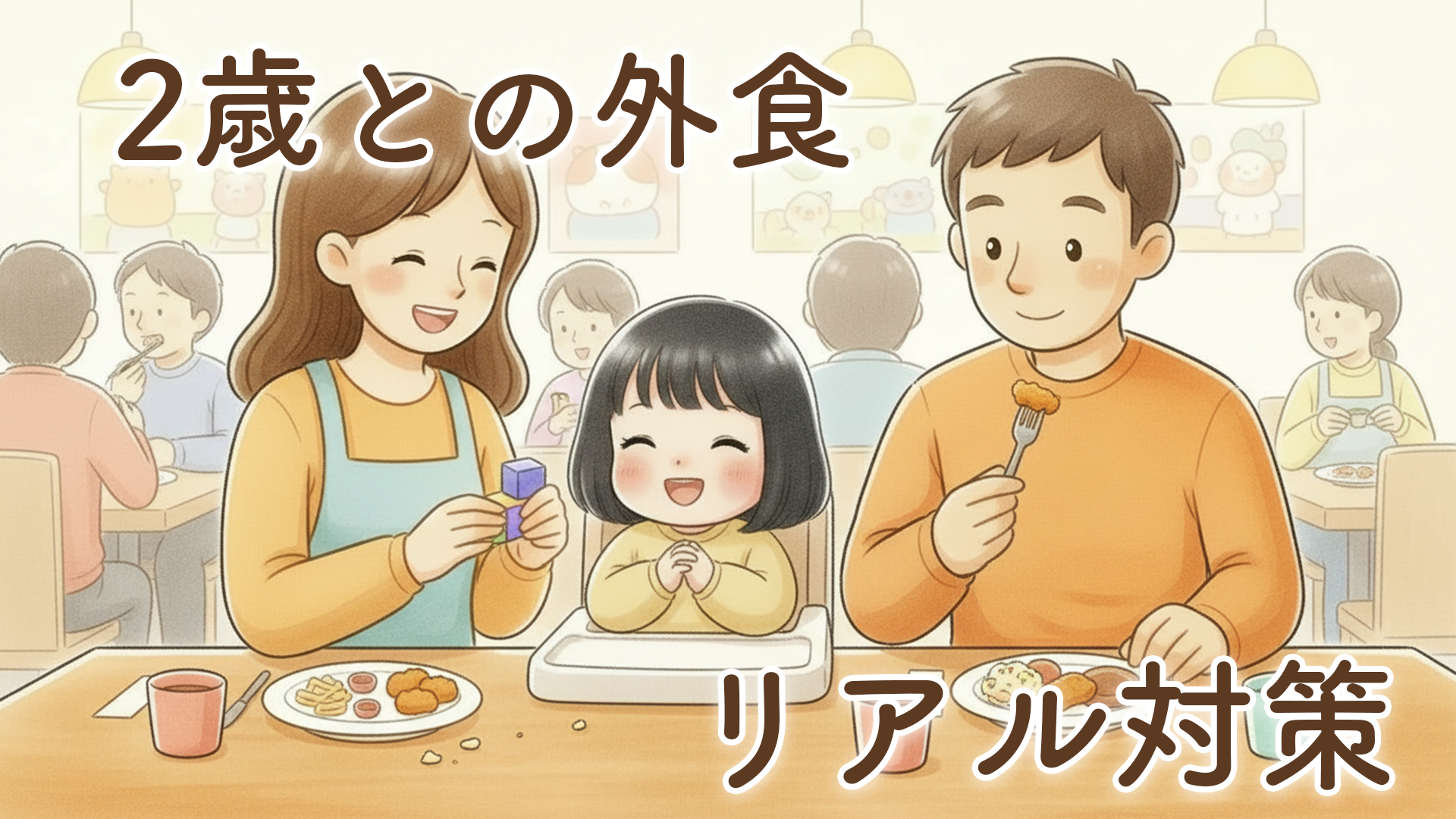 2歳と外食どうしてる？リアル対策まとめ｜我が家が夜を避ける理由と成功パターン
