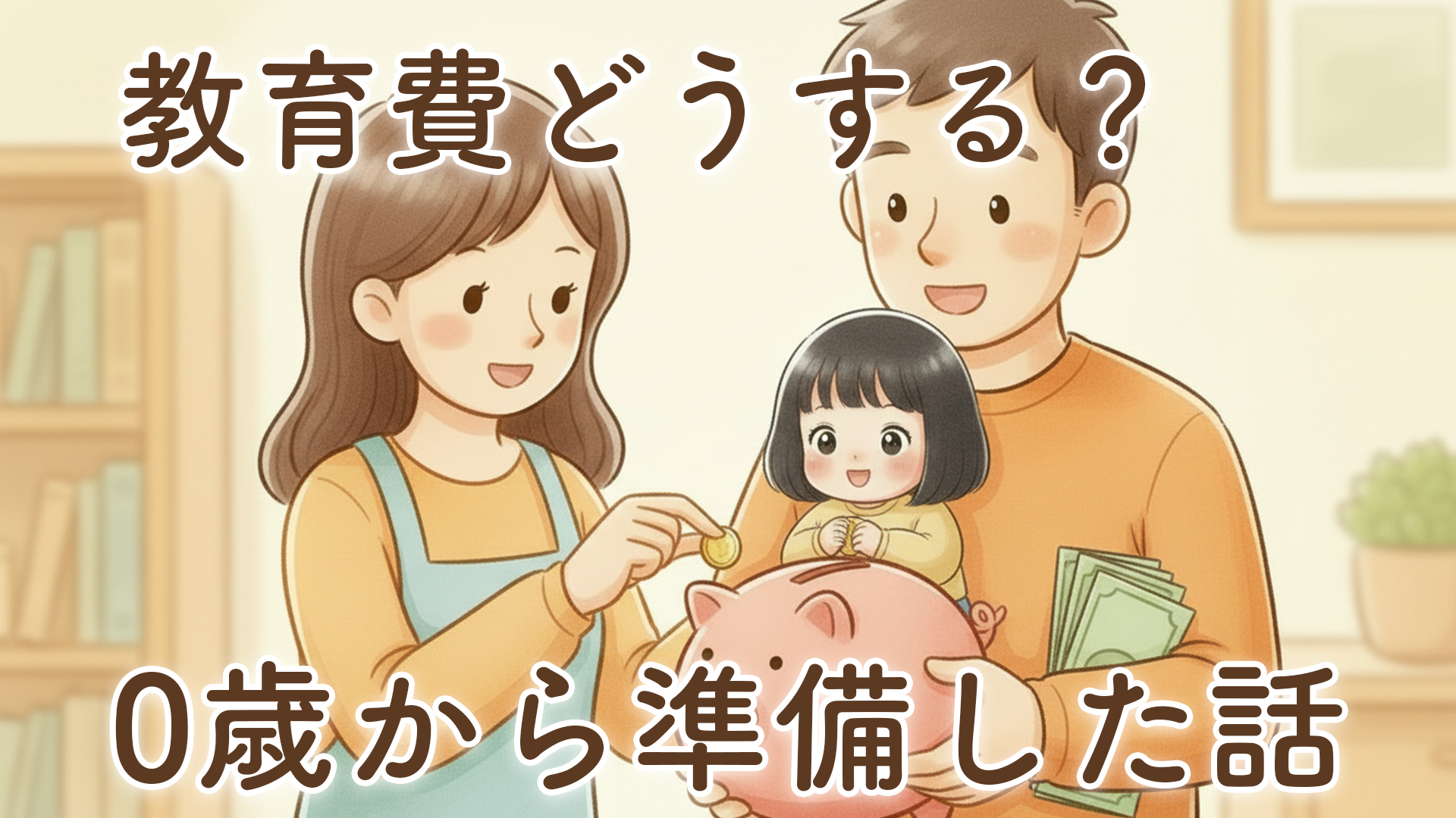 0歳から教育費に備えるお金管理｜我が家が実践しているシンプルな方法