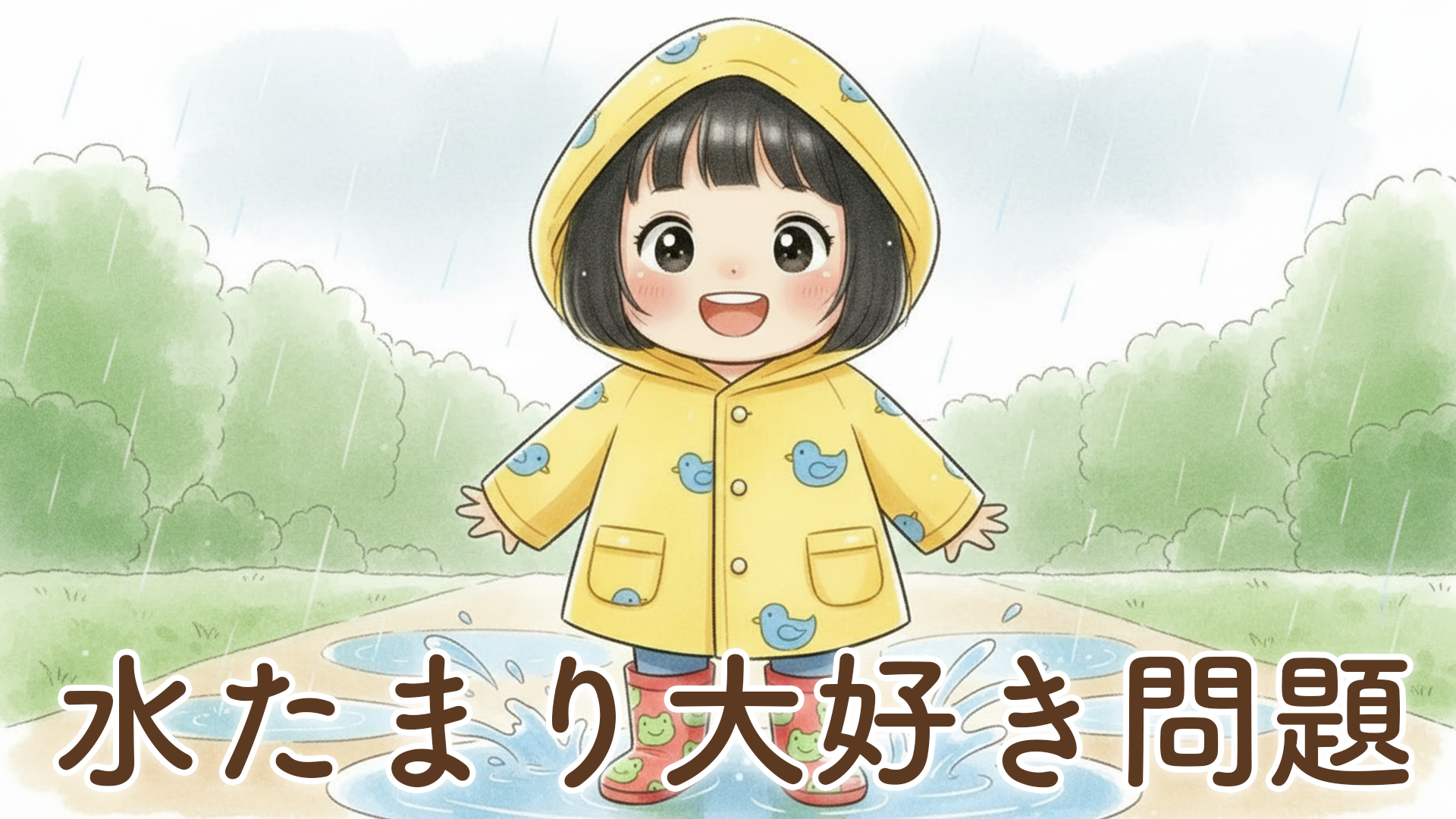 2歳娘にカッパと長靴を購入した話｜雨の日が“楽しい日”に変わったリアル体験