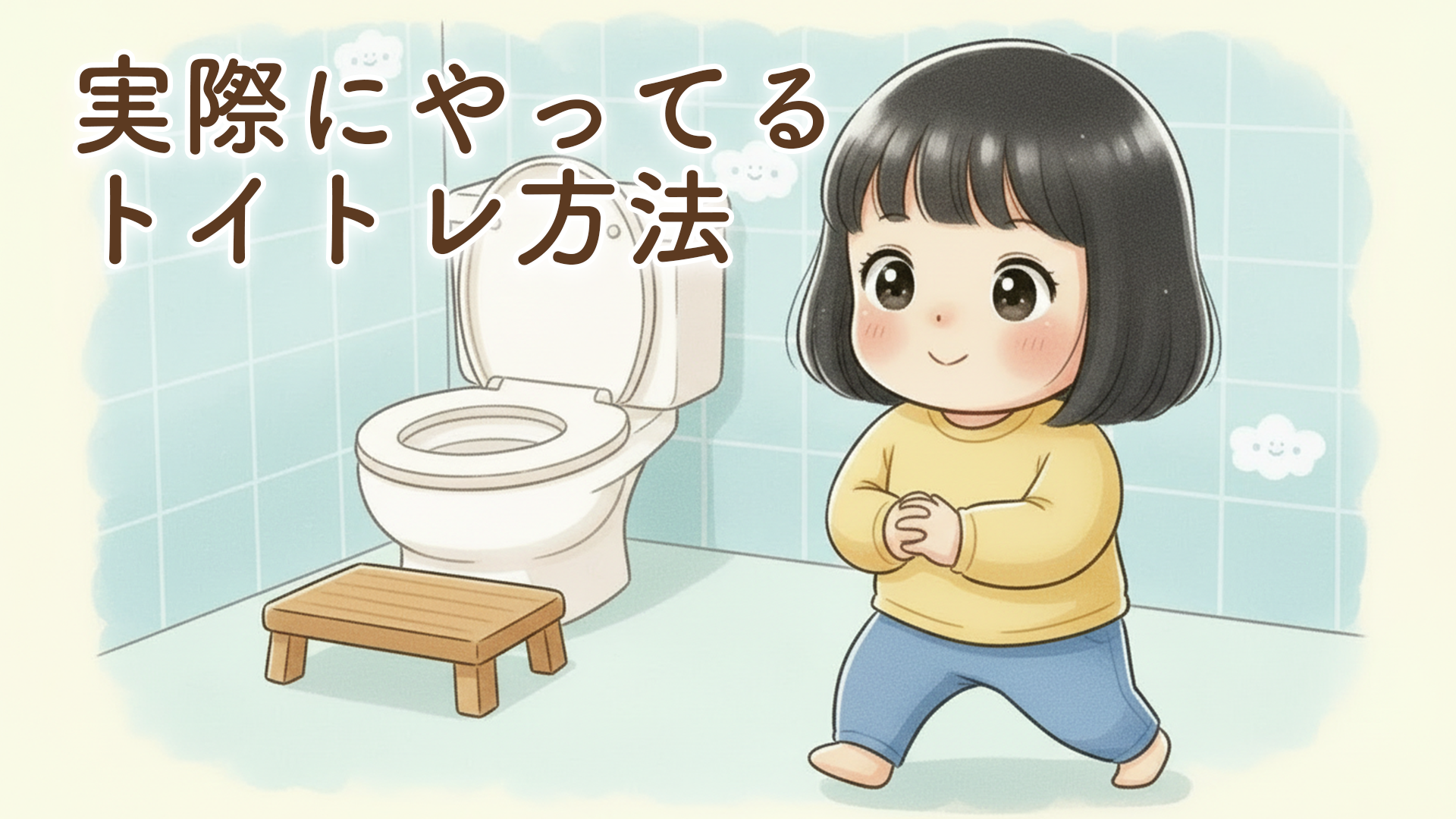 【2歳トイトレ進め方】実際に僕たちがやっているトイレトレーニングの流れを紹介します