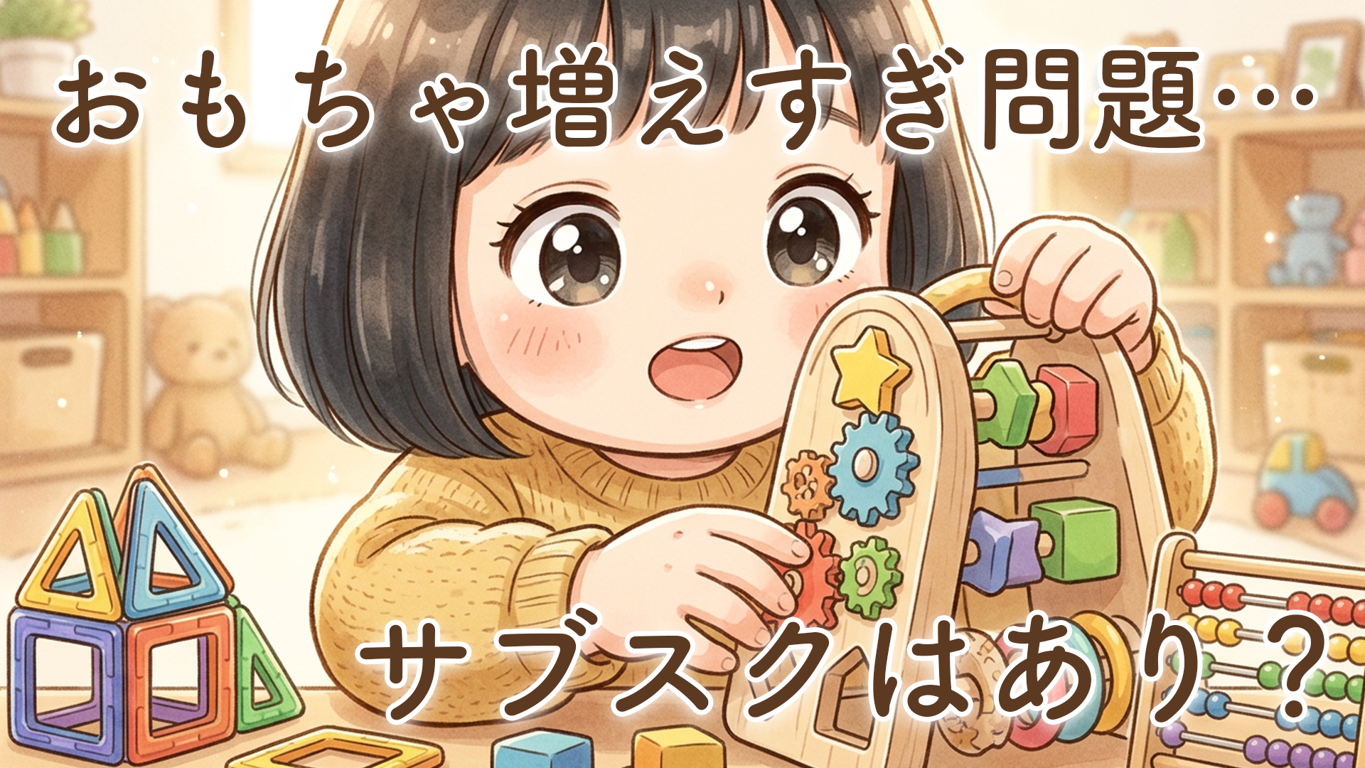 【Cha Cha Cha】知育玩具のサブスクって実際どう？2歳娘を育てる僕たちが気になった理由を紹介！