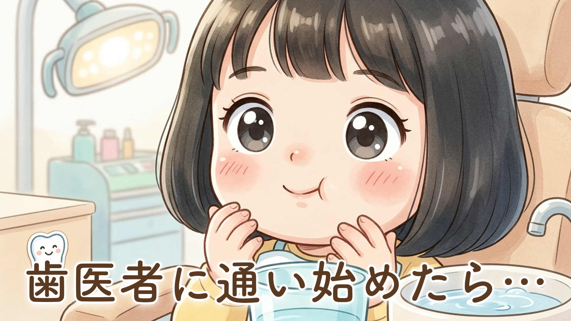歯医者に通院を始めたら「グチュグチュペッ」ができるようになりました｜2歳娘の成長に感動