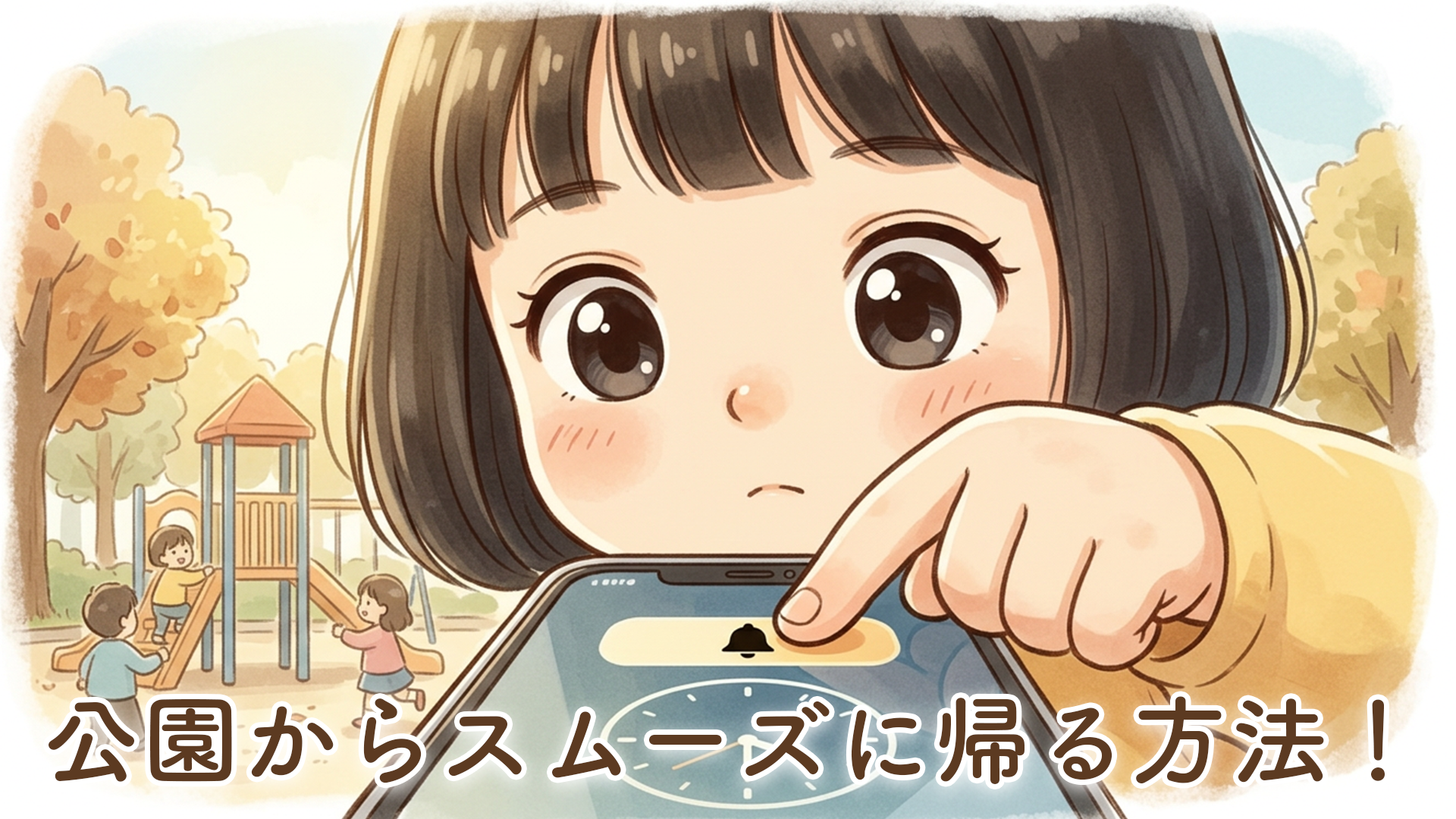 娘が公園でスムーズに帰る方法｜2歳児に効果があった我が家のちょっとした工夫